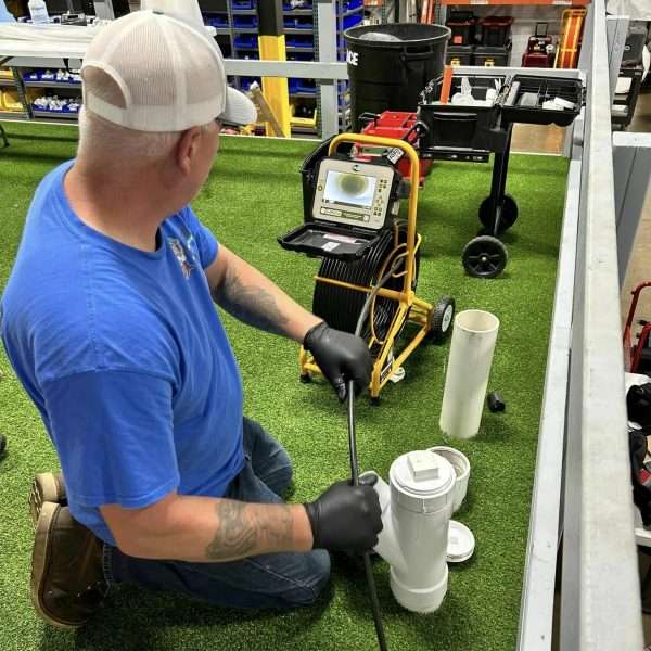 Contractor training demonstration at In-Line Renewal Solutions