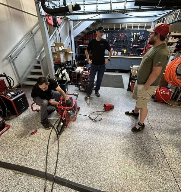 In-Line Renewal Solutions repair team working on equipment