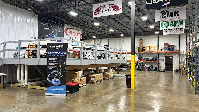 Inside In-Line Renewal Solutions trenchless equipment warehouse and contractor support facility