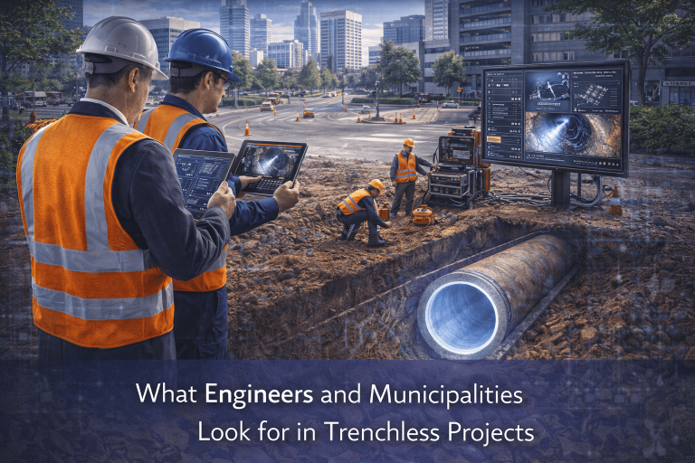 What Engineers and Municipalities Look for in Trenchless Rehabilitation Projects