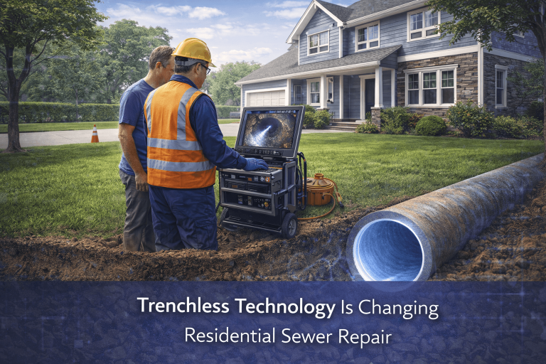 How Trenchless Technology Is Changing Sewer Repair