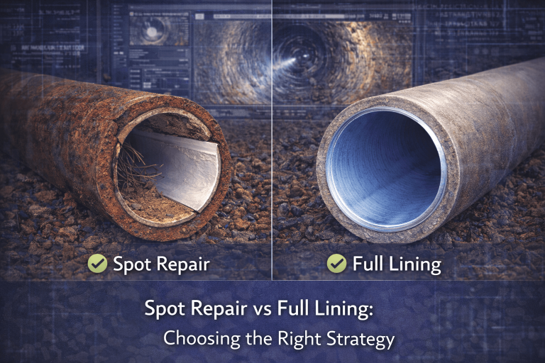 Spot Repair vs Full Lining: Choosing the Right Rehabilitation Strategy