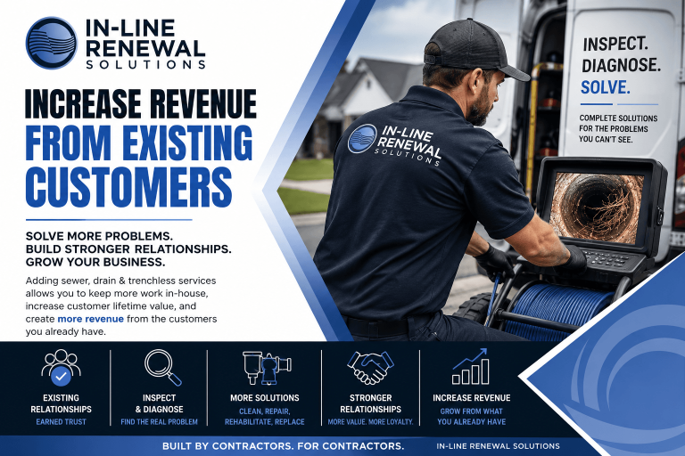 How Sewer, Drain & Trenchless Services Can Increase Revenue From Existing Customers